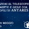 OSSERVAZIONI AL TELESCOPIO CON GLI ASTROFILI DI ANTARES