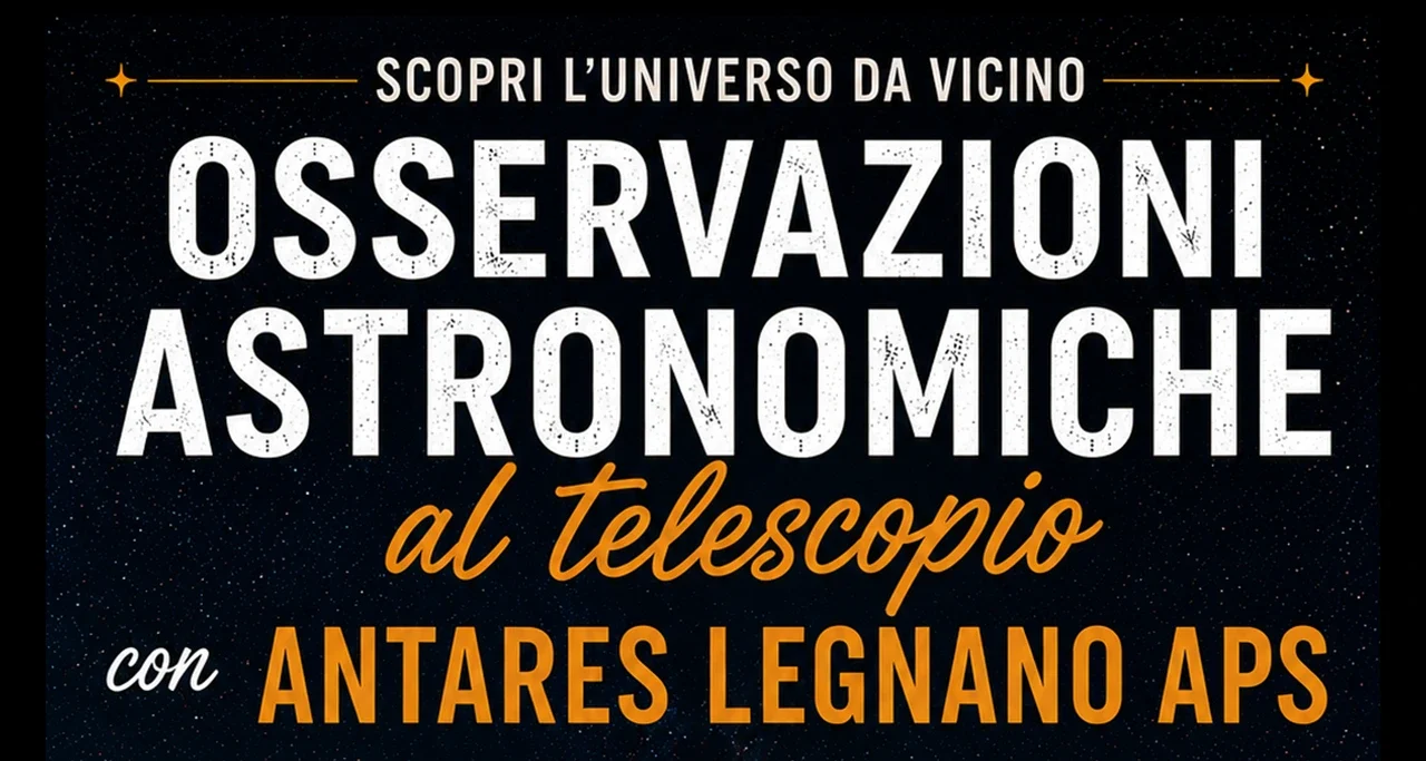 Locandina evento osservazioni astronomiche 24.07.2026